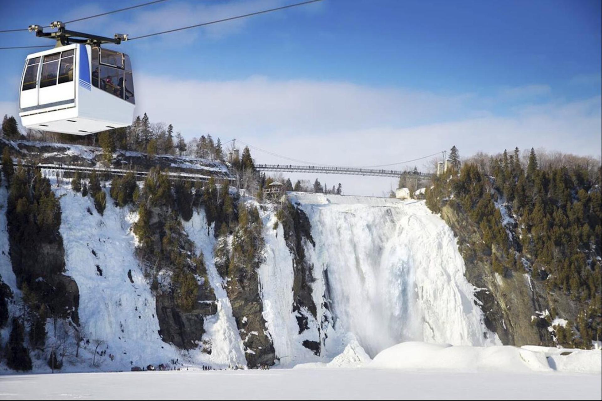 Initial / Panorama / Chutes Montmorency Saint-Jean-de-Boischâtel Extérieur photo